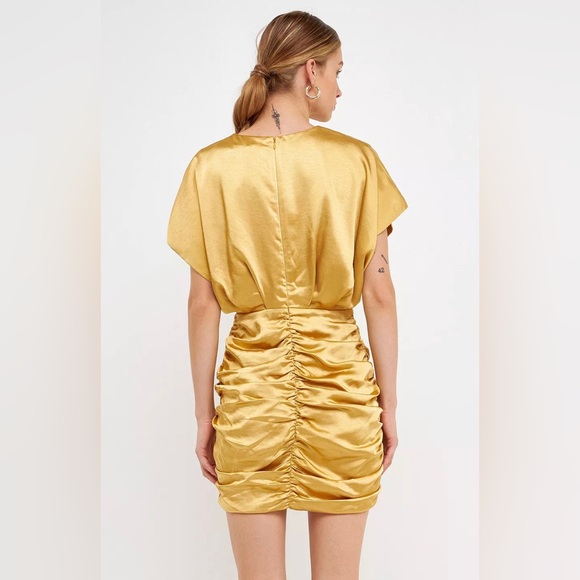 Endless Rose Golden Mini Dress - Picture 2 of 4